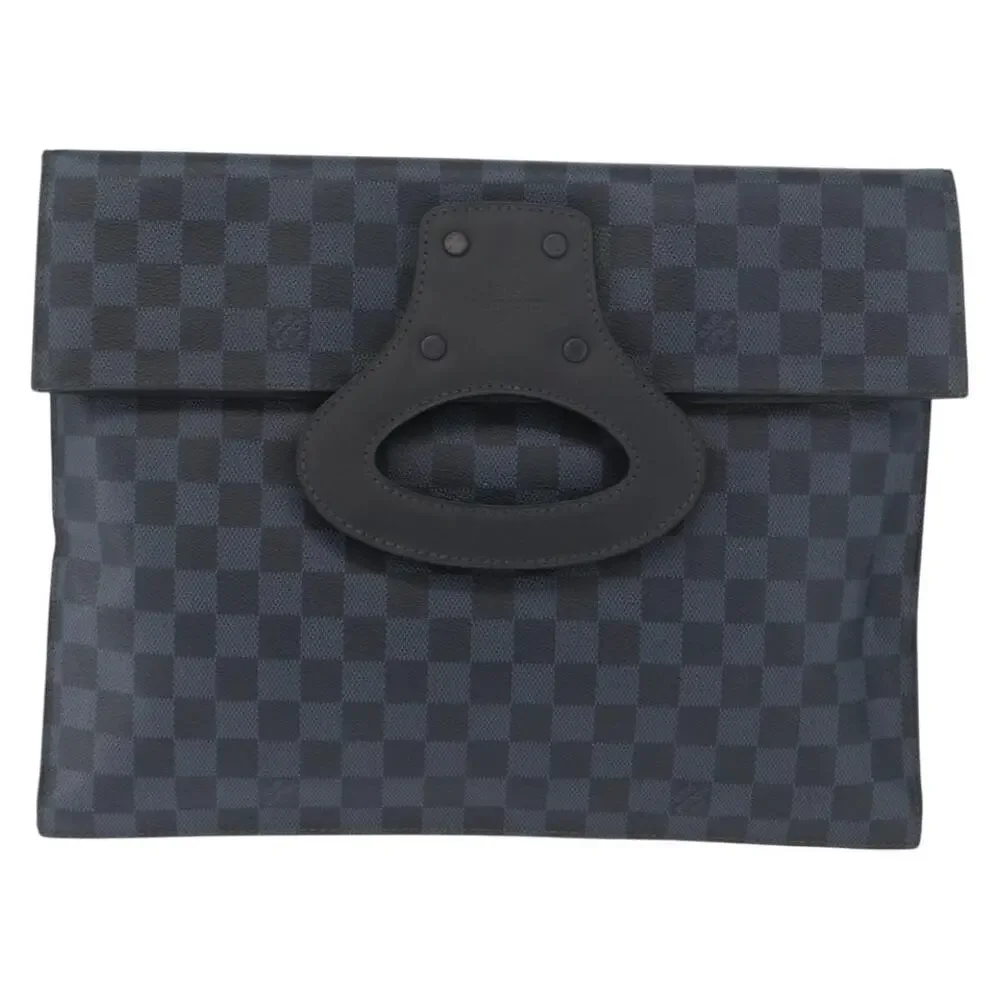 Louis Vuitton Damier Cobalt Portfolio Clutch Bag Blue